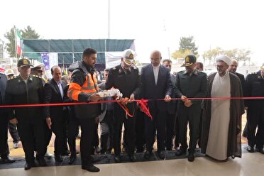 افتتاح قرارگاه پلیس‌راه کرمانشاه باهدف استانداردسازی ایمنی جاده‌ای کشور