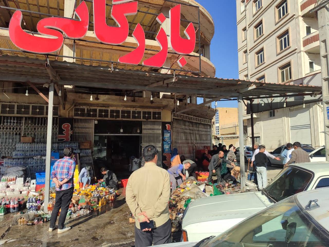 آتش‌سوزی فروشگاهی در شهر یاسوج