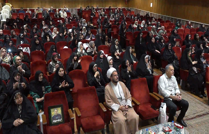تجلیل از همسران جانبازان و خانواده‌های شهدای مدافع سلامت قزوین