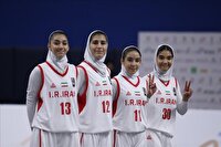 صعود دختران ایران به نیمه‌نهایی بسکتبال بازی‌های آسیایی جوانان بحرین