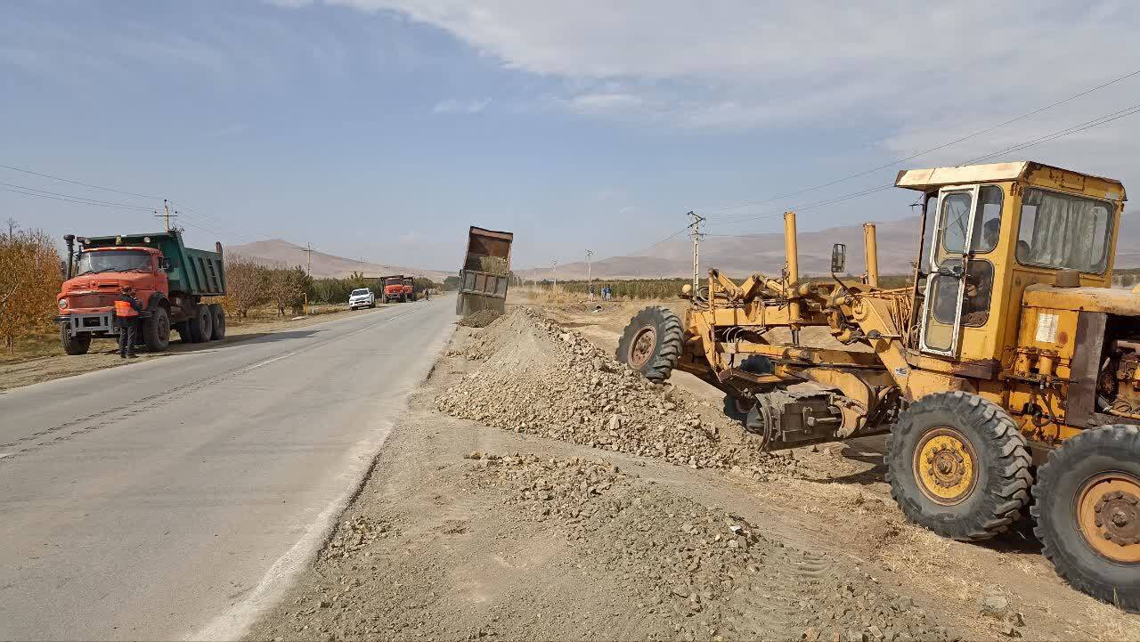 اصلاح ۱۵ کیلومتر از نقاط حادثه خیز در جاده نقده - اشنویه اصلاح ۱۵ کیلومتر از نقاط حادثه خیز در جاده نقده - اشنویه