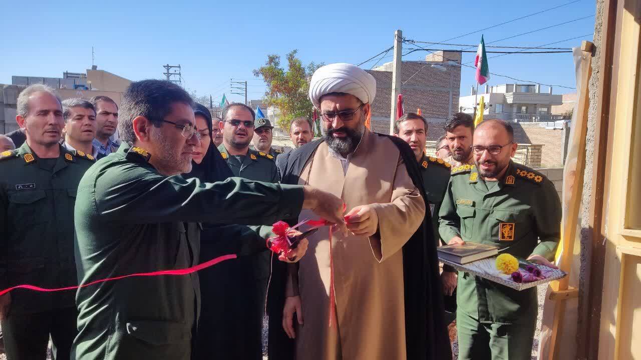 گشایش نمایشگاه بسیجیان شهرستان پلدشت با عنوان طرح اسوه 