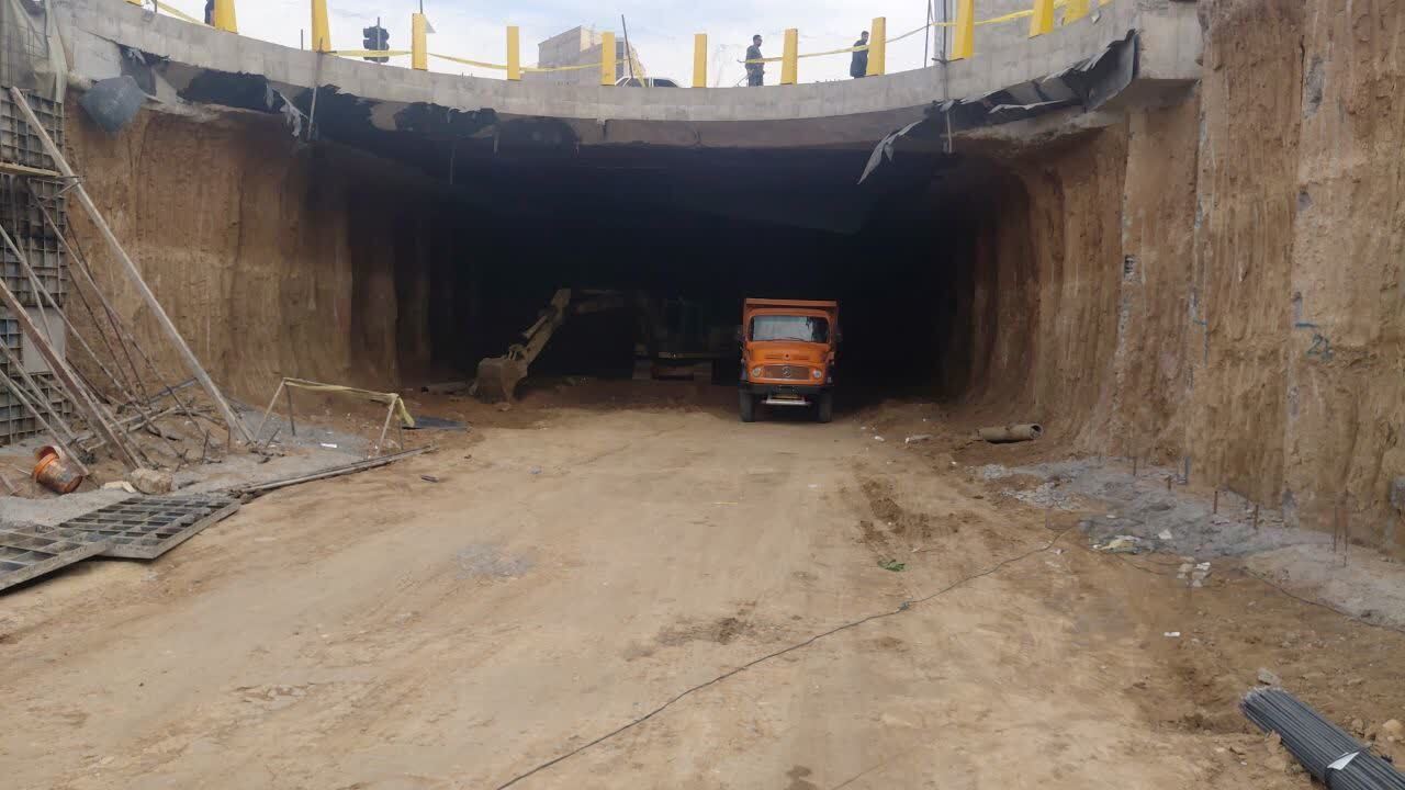 پیشرفت قابل توجه پروژه احداث زیرگذر شورا – ورزش