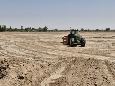 تسطیح و یکپارچهسازی ۱۰۵ هکتار اراضی سنتی در دزفول تسطیح و یکپارچهسازی ۱۰۵ هکتار اراضی سنتی در دزفول