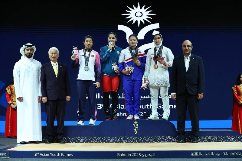 کسب دو نشان برنز آلما حسینی در دسته ۶۹ کیلوگرم