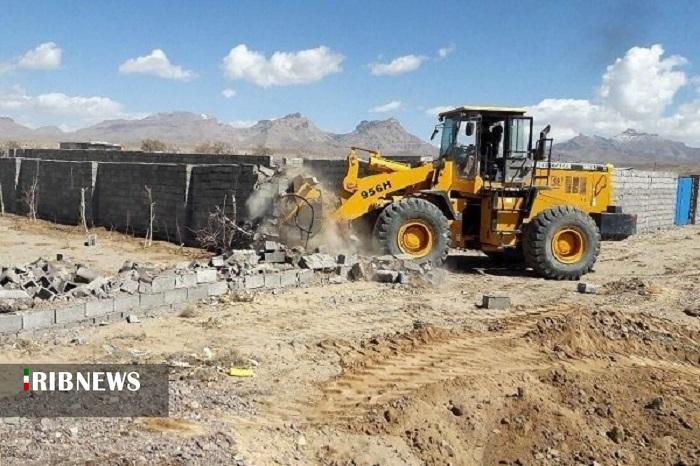 رفع تصرف ۴ هزار مترمربع اراضی ملی در سلطانیه رفع تصرف ۴ هزار مترمربع اراضی ملی در سلطانیه