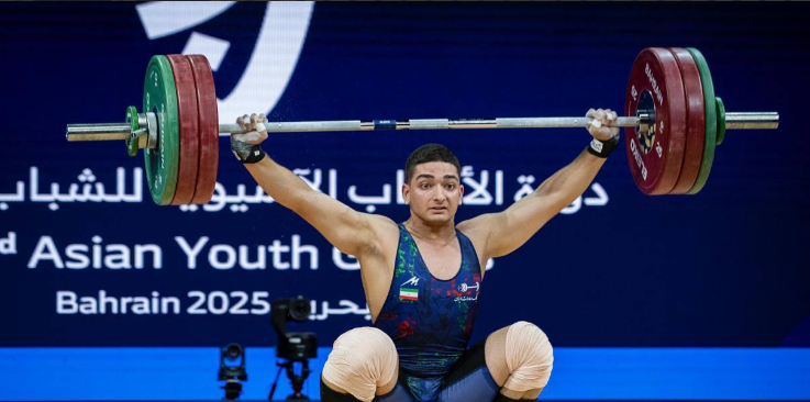 بازی‌های آسیایی جوانان بحرین ۲۰۲۵؛ بهنود نصرتی در دوضرب برنزی شد