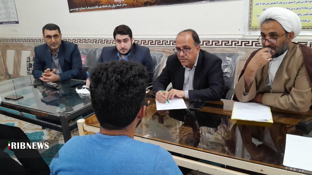 آزادی ۱۰ زندانی در بازدید دادستان مرکز خوزستان از زندان دزفول آزادی ۱۰ زندانی در بازدید دادستان مرکز خوزستان از زندان دزفول