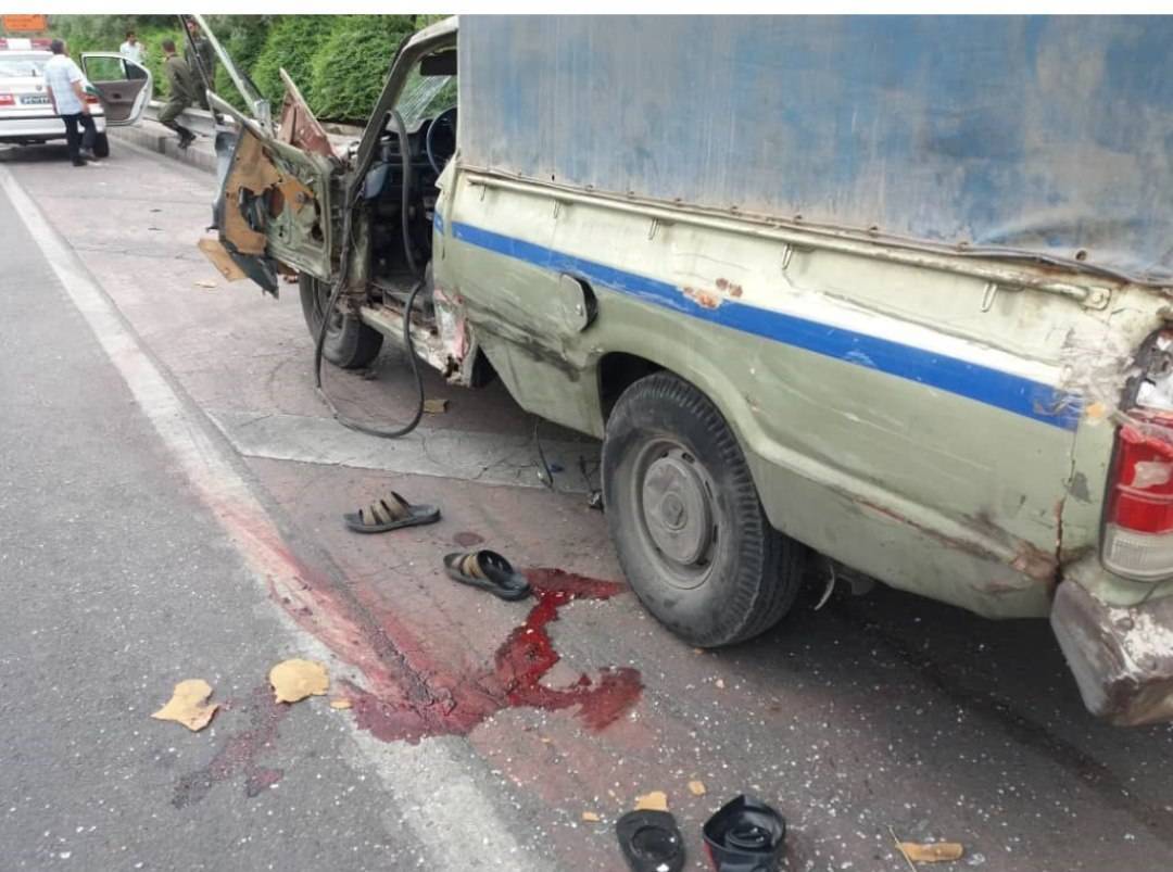 ۳ جانباخته در سانحه رانندگی در کلات ۳ جانباخته در سانحه رانندگی در کلات