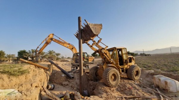 انسداد چهار حلقه چاه غیرمجاز در بخش سعدآباد انسداد چهار حلقه چاه غیرمجاز در بخش سعدآباد