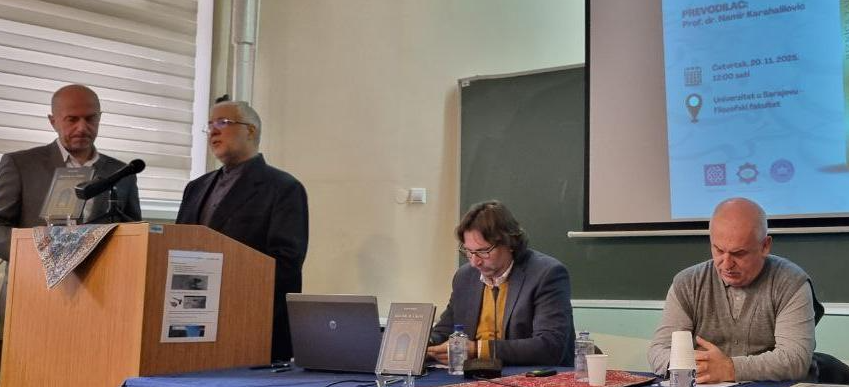 رونمایی از ترجمه بوسنیایی کتاب «مخزن الاسرار» نظامی رونمایی از ترجمه بوسنیایی کتاب «مخزن الاسرار» نظامی