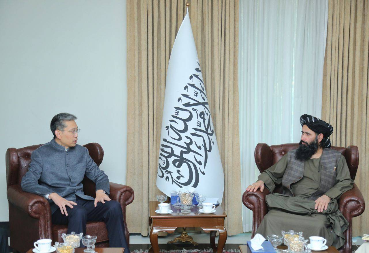 کشته شدن اتباع چین محور دیدار سفیر چین و معاون وزیر خارجه افغانستان