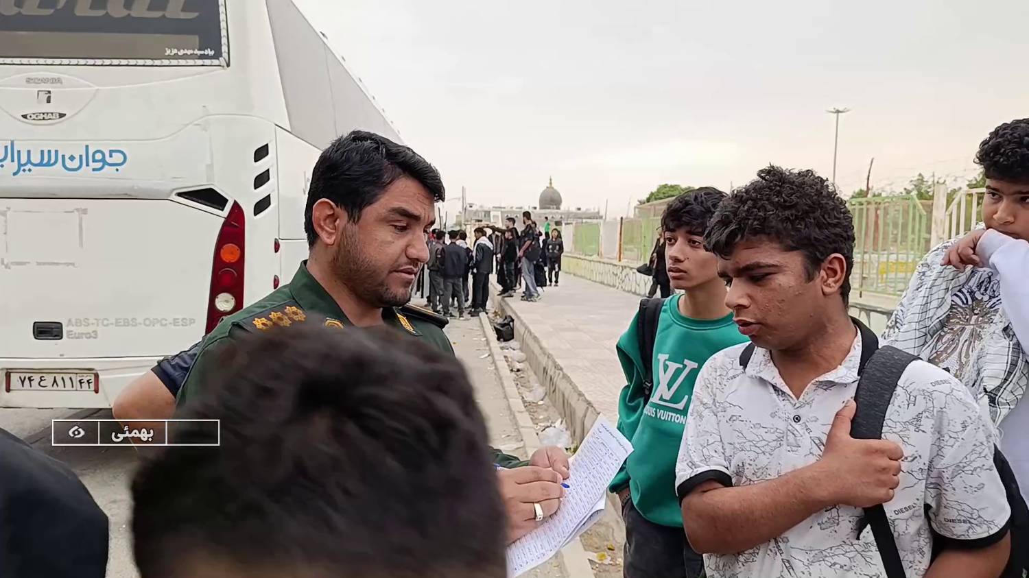 اعزام دانش آموزان پسر بهمئی به اردوی راهیان نور