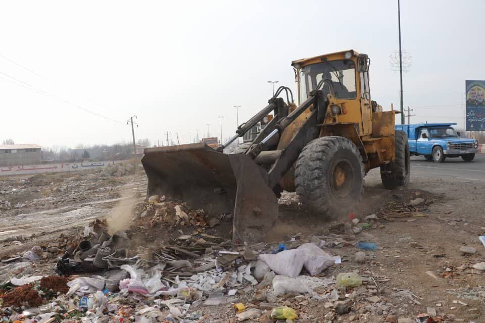 تداوم طرح ساماندهی ورودی‌ها؛ جاده سلماس پاکسازی شد