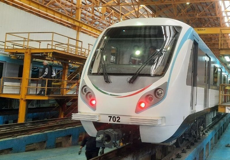 **بهره‌برداری از ۲ رام قطار تولید داخل