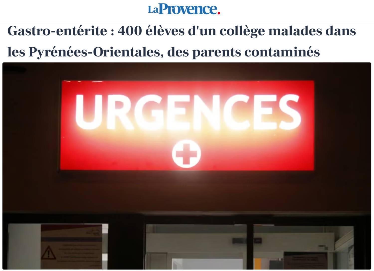 مسمومیت ۴۰۰ دانش آموز در فرانسه به علت نامشخص مسمومیت ۴۰۰ دانش آموز در فرانسه به علت نامشخص