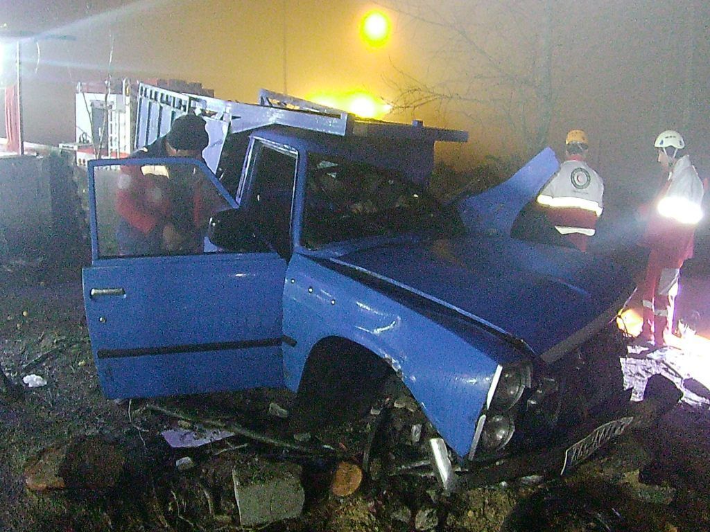 بی احتیاطی راننده تانکر حادثه آفرید بی احتیاطی راننده تانکر حادثه آفرید