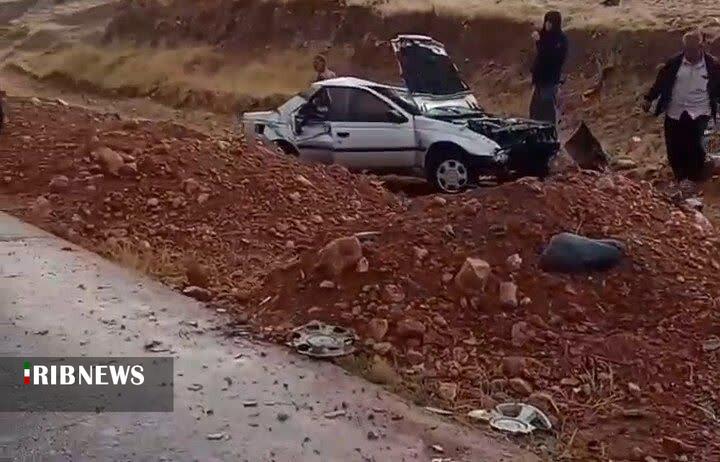 سانحه برای خودروی معلمان لرستانی