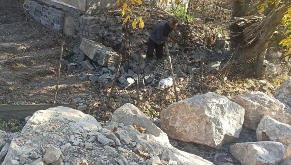 رفع تصرف بخشی از بستر رودخانه در بخش دیلمان