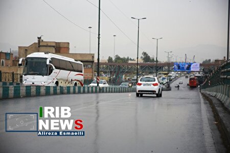 باران پاییزی تهران