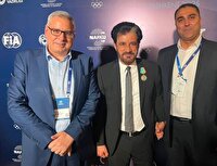 دیدار پازندمهر با رئیس فدراسیون بین‌المللی اتومبیلرانی