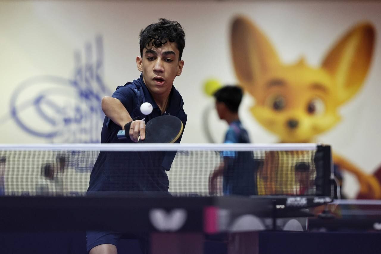 پاراآسیایی جوانان ۲۰۲۵ توقف طباطبایی مقابل پینگ‌پنگ باز نپال