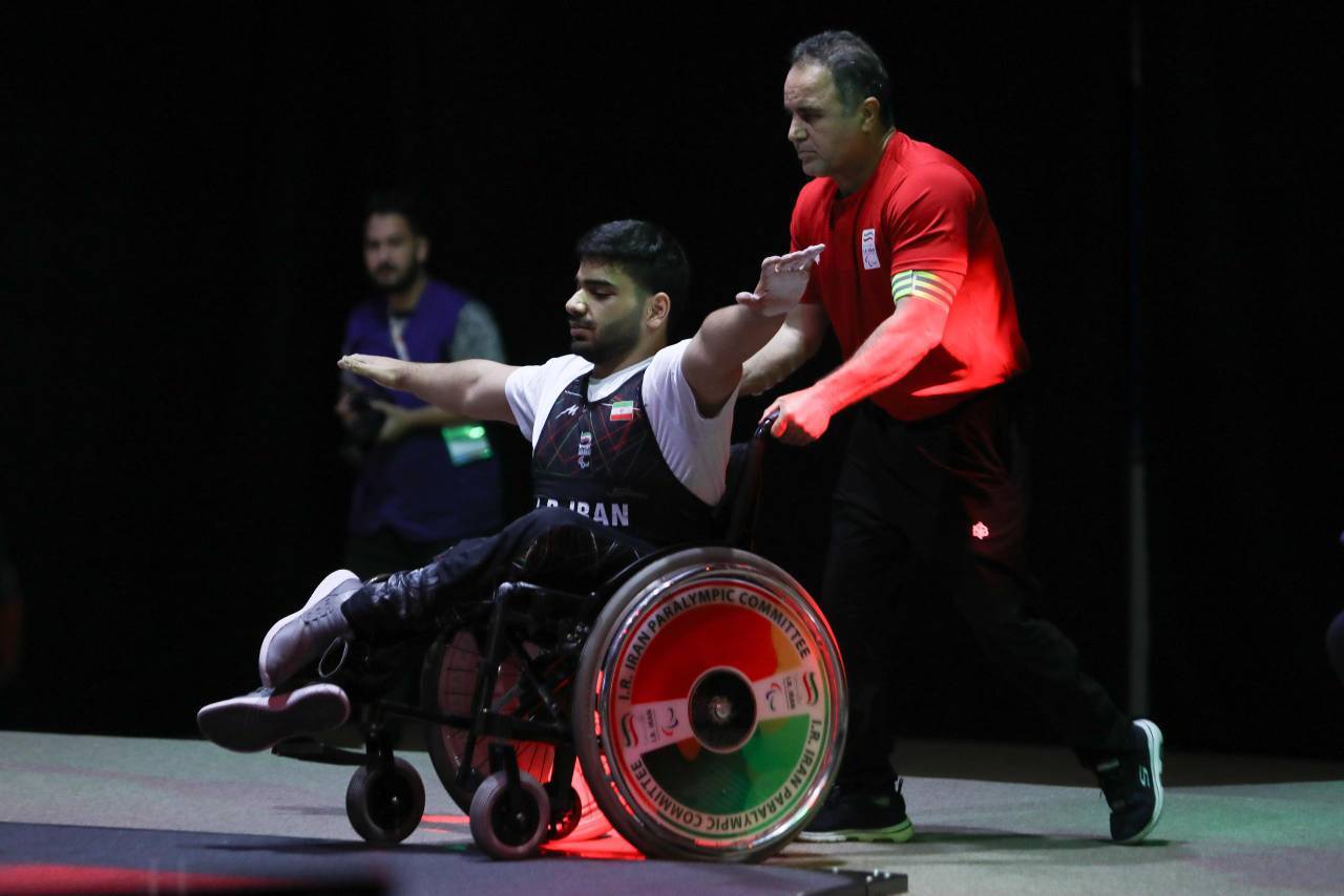 پاراوزنه برداری؛ کریمی نیا برنزی شد پاراوزنه برداری؛ کریمی نیا برنزی شد