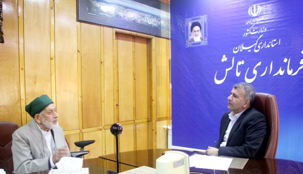 پیام تسلیت فرماندار تالش در پی درگذشت روحانی اهل‌سنت