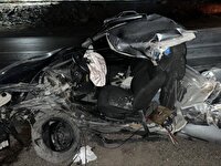 امدادرسانی به ۵ مصدوم برخورد رخ به رخ خودروی ایسوزو با خودروی آریسان