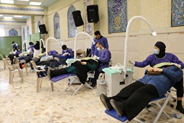 برگزاری اردوی جهادی خدمات تخصصی دندانپزشکی در کمالشهر