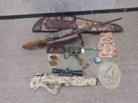 کشف و ضبط دو قبضه سلاح از متخلفان شکار