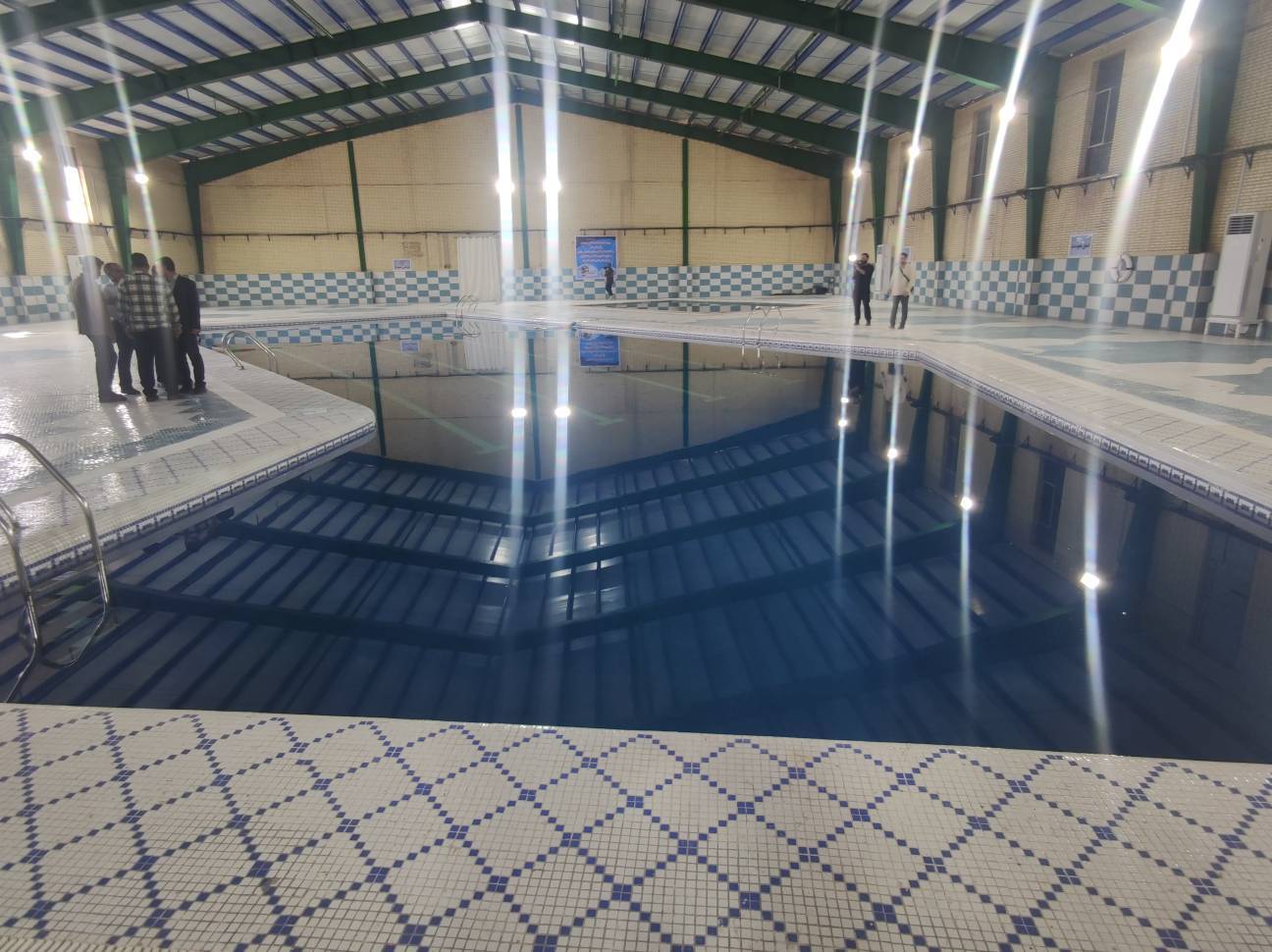 بهره برداری از دو طرح ورزشی در بوموسی بهره برداری از دو طرح ورزشی در بوموسی