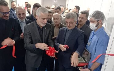 افتتاح خط تولید محصولات پزشکی یک واحد تولیدی در انزلی