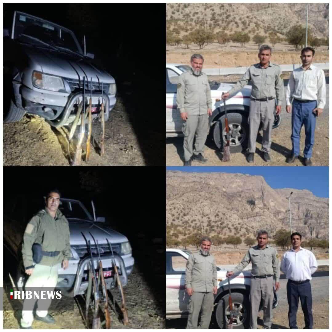 برخورد با شکارچیان غیر مجاز در چگنی