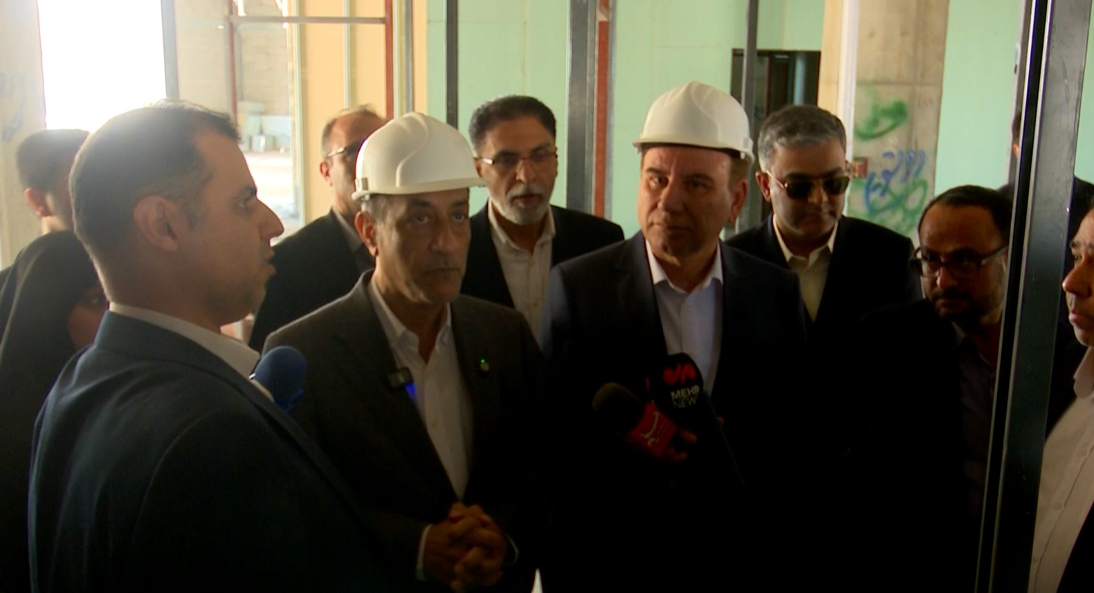 پیشرفت ۵۸ درصدی بیمارستان ۱۷ شهریور برازجان