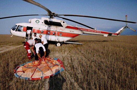 آتش‌سوزی جنگل‌ها و مراتع استان گلستان مهار شد/ انجام ۲۰ سورتی پرواز توسط بالگرد هلال‌احمر