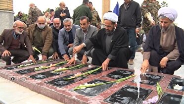 تجدید میثاق گلستانی ها با شهدا