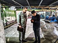 نظارت بر عملکرد آزمایشگاه معتمد در پیرانشهر