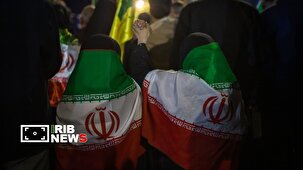 غوغای پرچم و پلاکارد در خیابان های سمنان