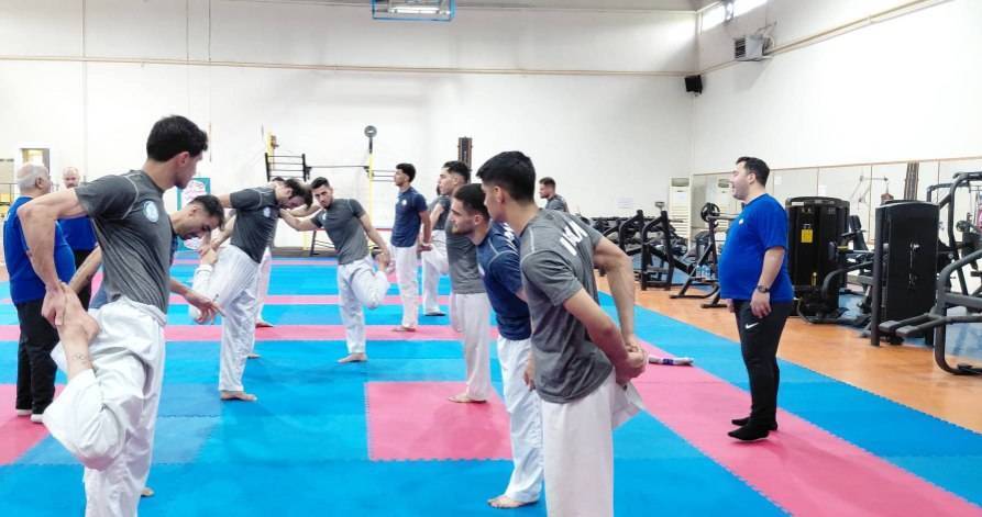 آغاز دور جدید تمرینات آماده سازی تیم ملی کاراته