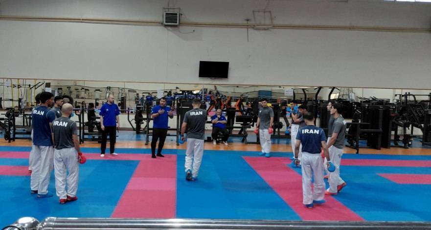 آغاز دور جدید تمرینات آماده سازی تیم ملی کاراته
