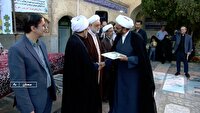 تجلیل از خادمان بارگاه های مطهر امامزادگان در سمنان