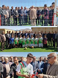 بهره برداری از دو زمین چمن مصنوعی در فریدونشهر+گزارش