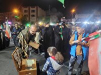 حال و هوای پردیس فرهنگی بنیاد شهید در شب میلاد امام هشتم