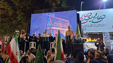 خلق حماسه مردم خراسان شمالی در شب‌های اقتدار