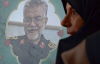 دیدار رئیس بنیاد شهید با خانواده سردار شهید حاج عباس سعدآبادی