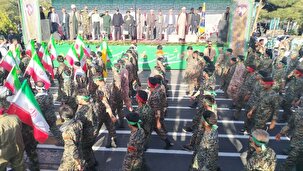 صحنه های به یاد ماندنی  نمایش اقتدار ملی خراسان جنوبی در قاب دوربین