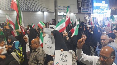 خروشی دیگر از مدافعان وطن در میلاد امام رضا علیه‌السلام در آبادان و خرمشهر
