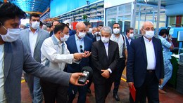 بازدید معاون رئیس جمهور از کارخانه اسنوا