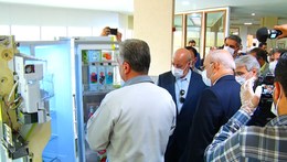 بازدید معاون رئیس جمهور از کارخانه اسنوا